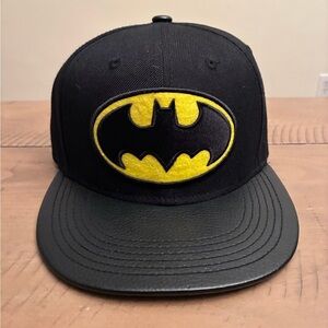 Batman DC Comics Adjustable Black Baseball Hat